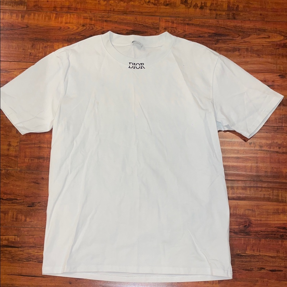 Dior Classic White Short Sleeve Tee XS